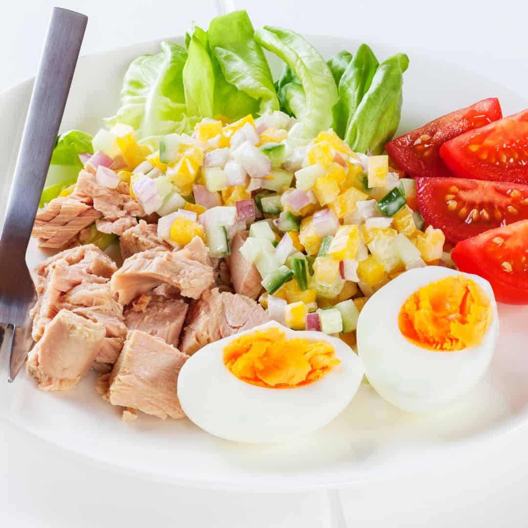 Protein rich food with fiber for good Gut Microbiome