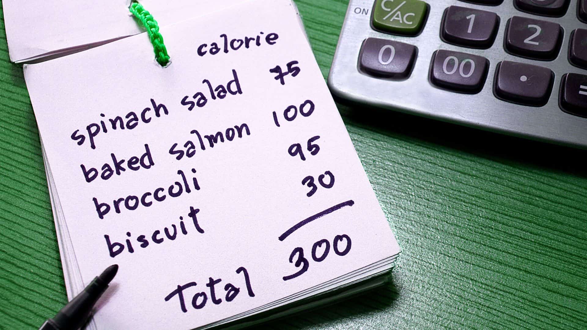 Calories and weight loss